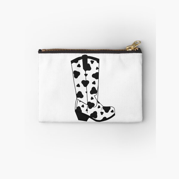 Item preview, Black Cow Spot Cowboy Boot designed and sold by Sartoris Art.