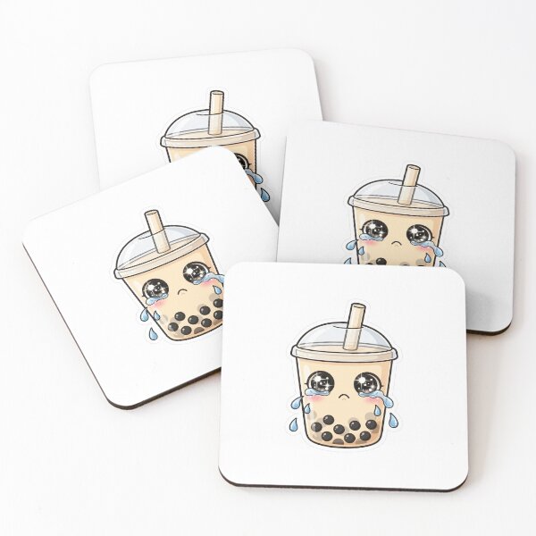 Item preview, Crying Kawaii Boba Tea - Sad Bubble Tea designed and sold by FBA.