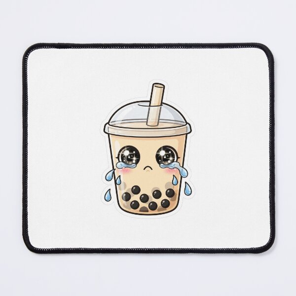 Item preview, Crying Kawaii Boba Tea - Sad Bubble Tea designed and sold by FBA.