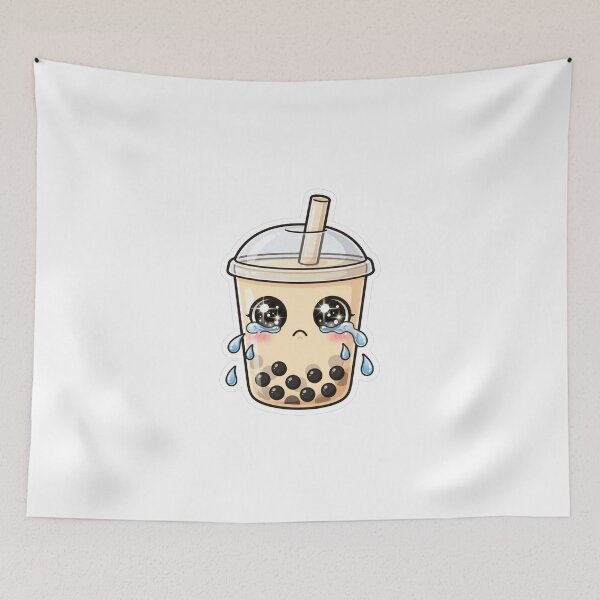 Artikelvorschau, Crying Kawaii Boba Tea - Sad Bubble Tea entworfen und verkauft von FBA.
