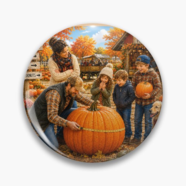 Item preview, Dad Takes Pumpkin Picking Seriously designed and sold by Novel Works Studio.