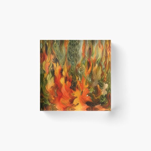 Item preview, Firey Fall Leaves designed and sold by O'clock Vibes.