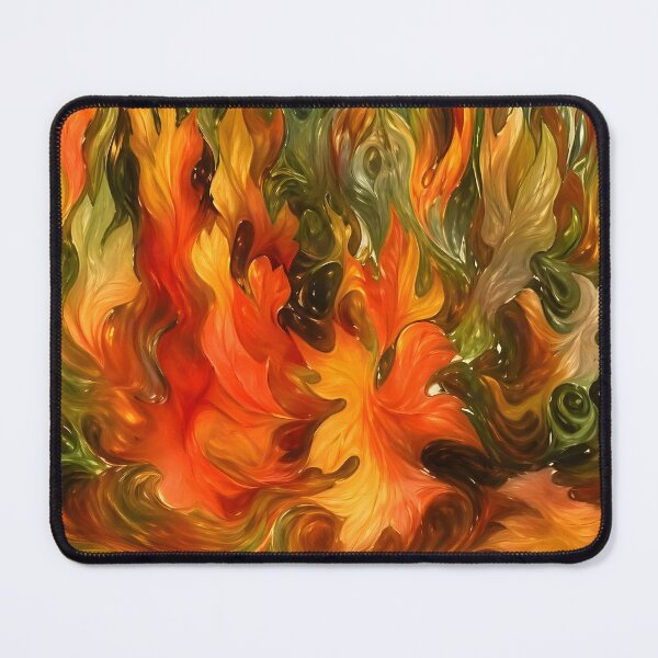Item preview, Firey Fall Leaves designed and sold by O'clock Vibes.