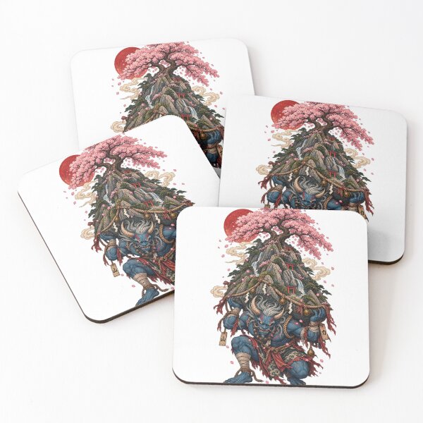 Item preview, The Oni of the Sacred Mountain | Japanese Ukiyo-e Demon Art designed and sold by Substance_life.