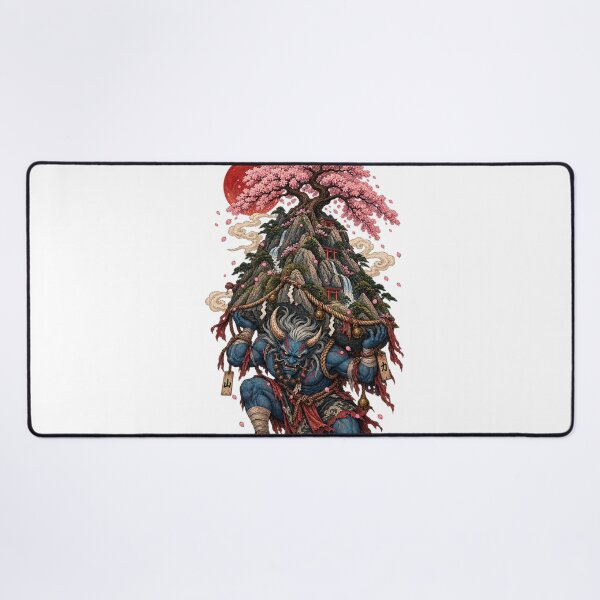 Item preview, The Oni of the Sacred Mountain | Japanese Ukiyo-e Demon Art designed and sold by Substance_life.