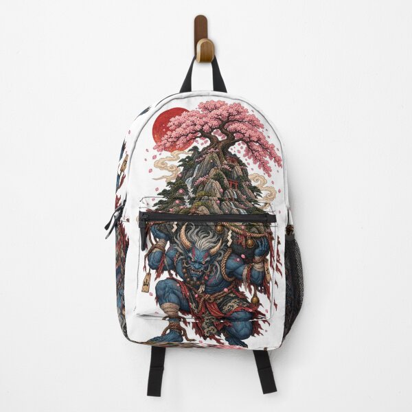 Item preview, The Oni of the Sacred Mountain | Japanese Ukiyo-e Demon Art designed and sold by Substance_life.