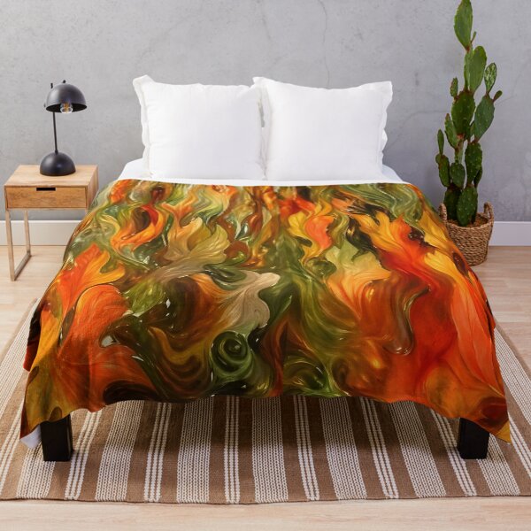 Item preview, Firey Fall Leaves designed and sold by O'clock Vibes.