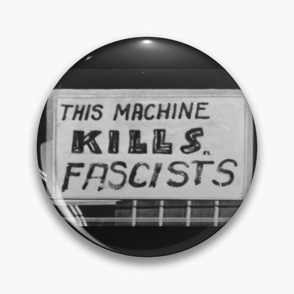 Item preview, This Machine Kills Fascists on Woody Guthrie Guitar designed and sold by Three stacked penguins.