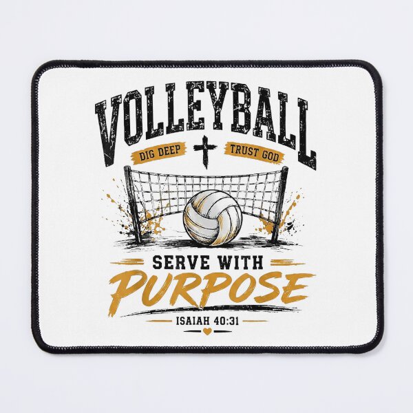 Item preview, Serve with Purpose Volleyball Faith designed and sold by Vectraxos.