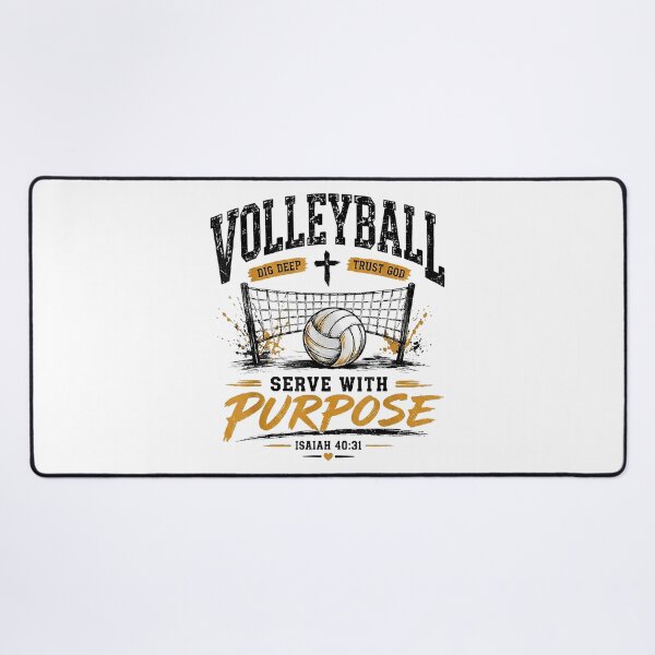 Item preview, Serve with Purpose Volleyball Faith designed and sold by Vectraxos.