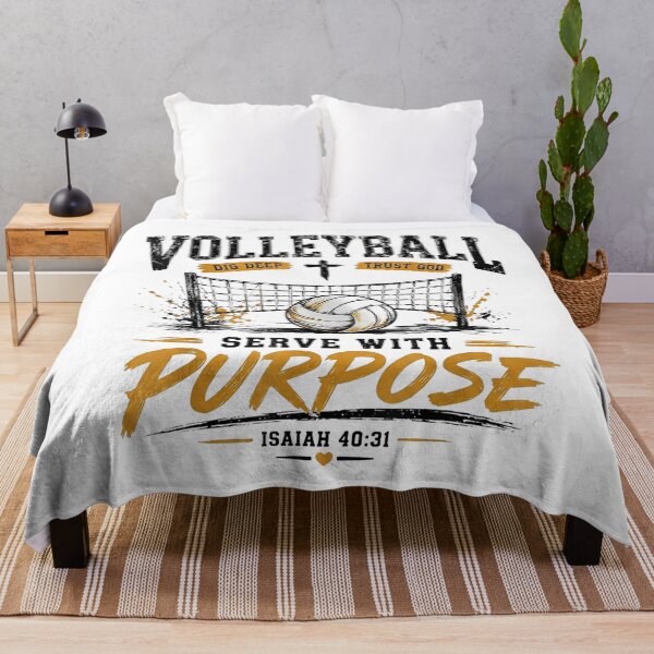 Item preview, Serve with Purpose Volleyball Faith designed and sold by Vectraxos.