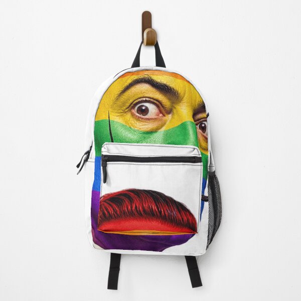 Item preview, Salvador Dalí Rainbow – Pride Portrait designed and sold by Unreasonableart.