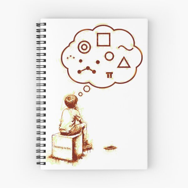 Item preview, Thinking_is_fun designed and sold by AURA-HYSTERICA.