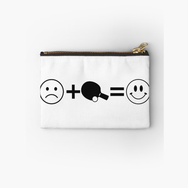 Item preview, The Table Tennis Happiness Formula - Sad Face Plus Paddle Equals Smile designed and sold by Vision Crafted.