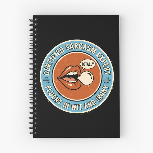 Item preview, Certified Sarcasm Expert Fluent In Wit Vintage Badge designed and sold by DuckOddity.