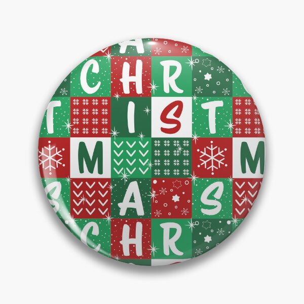 Item preview, Christmas Geometric Square Pattern designed and sold by IrynaAlex.