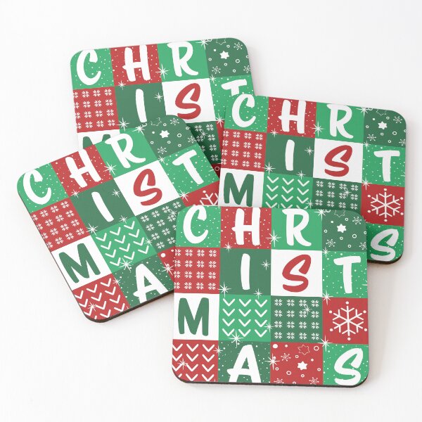 Item preview, Christmas Geometric Square Pattern designed and sold by IrynaAlex.