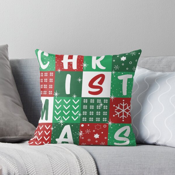 Item preview, Christmas Geometric Square Pattern designed and sold by IrynaAlex.