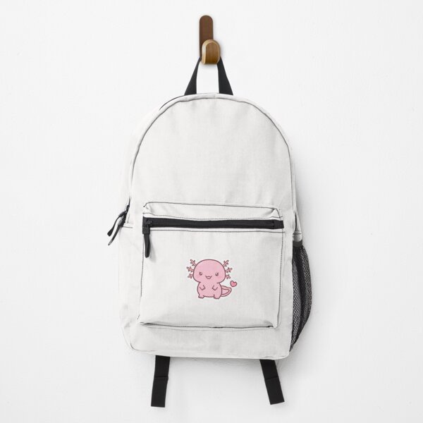 Item preview, Kawaii Pink Axolotl With Heart - Cute Axolotl designed and sold by FBA.
