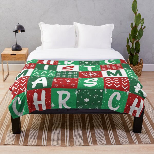 Item preview, Christmas Geometric Square Pattern designed and sold by IrynaAlex.