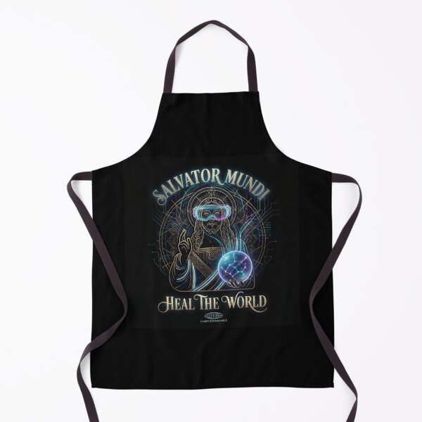 Item preview, Cyber Renaissance Digital Art - Futuristic Tech Spiritual Tee & Sticker designed and sold by yassinecavali.
