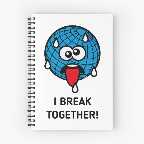 Item preview, Emoticon Earth / I Break Together (Climate Change / Earth Day / POS4C) designed and sold by Roderix.