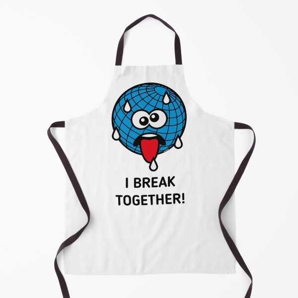 Item preview, Emoticon Earth / I Break Together (Climate Change / Earth Day / POS4C) designed and sold by Roderix.
