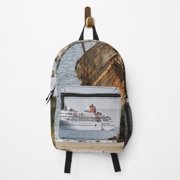 Item preview, Old Shipwreck on Falkland Islands designed and sold by PhotoArt by Joan Carroll.