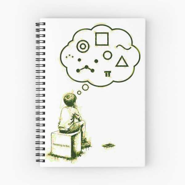 Item preview, Thinking_is_fun designed and sold by AURA-HYSTERICA.
