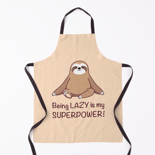 Item preview, Being LAZY is My Superpower! (on Tan) designed and sold by PawsitiveMum3.