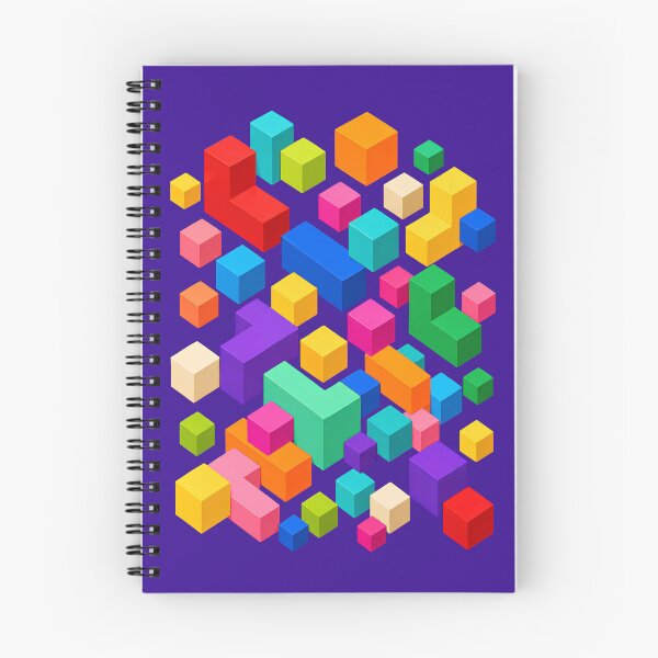 Item preview, Vivid Blockscape designed and sold by abstractengine.