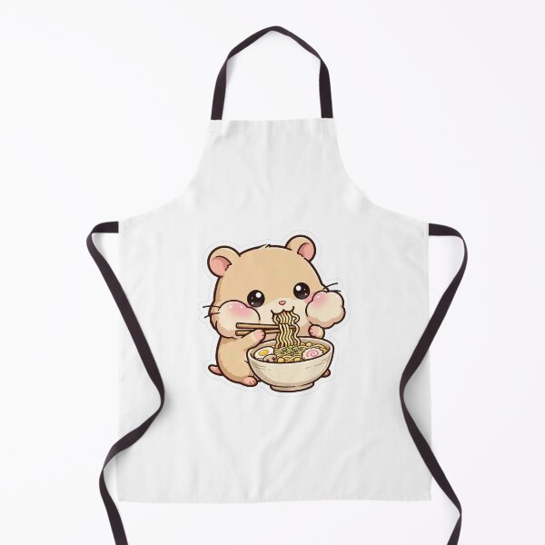 Item preview, Hamster Eating Ramen - Kawaii Noodle Hamster designed and sold by FBA.
