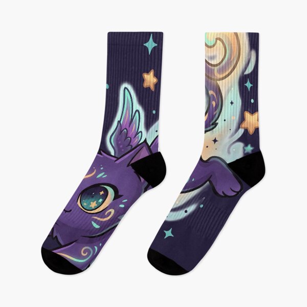 Item preview, Flying Magical Cat With Sparkles designed and sold by aikdreams.