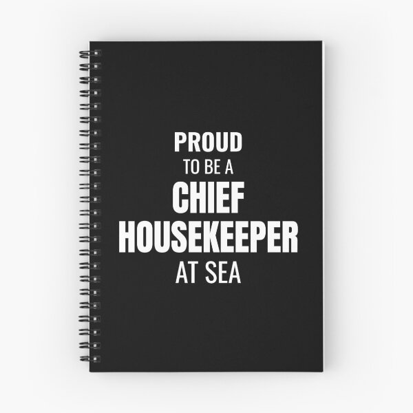 Item preview, Proud to be a Chief Housekeeper at Sea (White) designed and sold by ShipCrewNation.