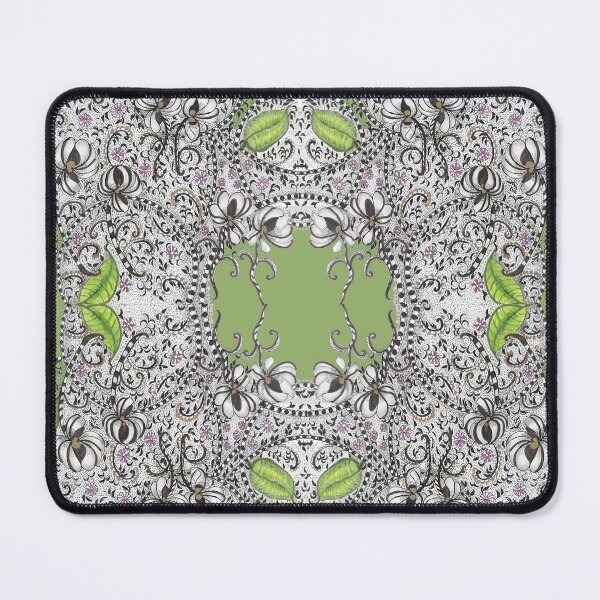 Item preview, Mirrored Zentangle Floral designed and sold by LorieFossaArt.
