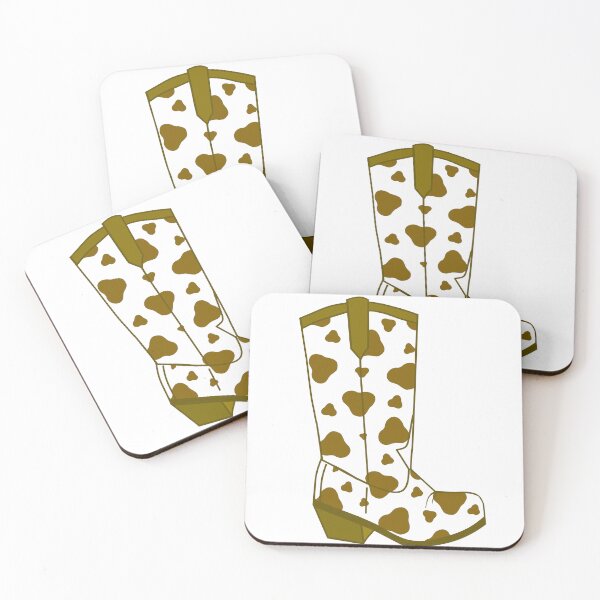 Item preview, Brown Cow Spot Cowboy Boot designed and sold by Sartoris Art.