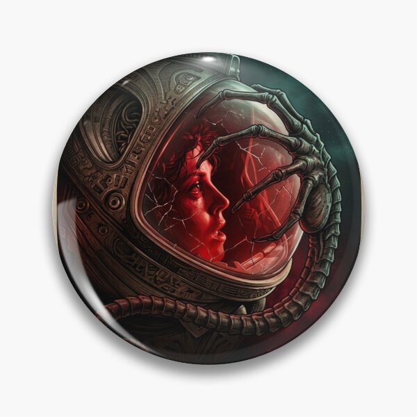 Item preview, Alien Original Custom Vintage Movie Poster Wall Art Tee Design designed and sold by Cool Robot Bro..