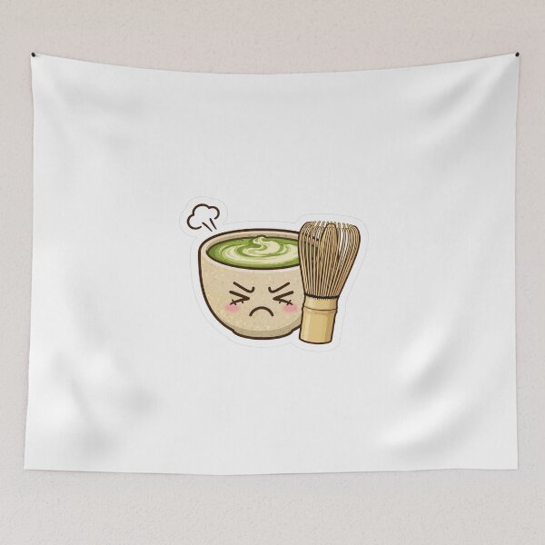 Artikelvorschau, Angry Matcha Latte - Kawaii Matcha entworfen und verkauft von FBA.