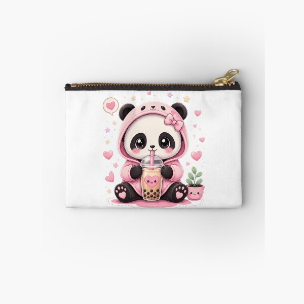 Item preview, Cute Kawaii Panda with Bubble Tea designed and sold by MySthore.