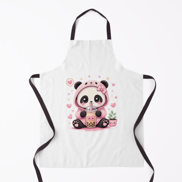 Item preview, Cute Kawaii Panda with Bubble Tea designed and sold by MySthore.
