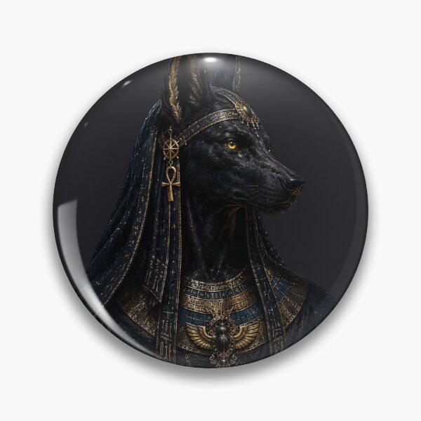 Item preview, Anubis Egyptian God of the Dead – Ancient Egypt Mythology Art designed and sold by Alcyone-Blue.