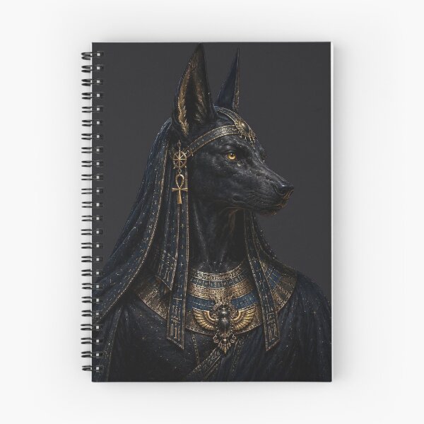 Item preview, Anubis Egyptian God of the Dead – Ancient Egypt Mythology Art designed and sold by Alcyone-Blue.