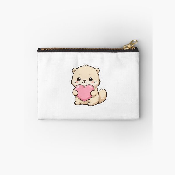 Item preview, Otter Holding Heart - Kawaii Love Otter designed and sold by FBA.