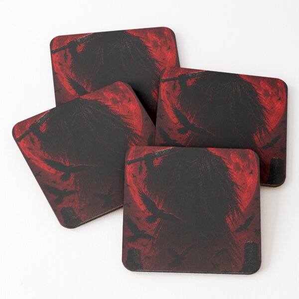 Item preview, Kubikiri Ronin Blood Moon Samurai Art designed and sold by MouradStudio.