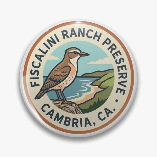 Item preview, Fiscalini Ranch Preserve Cambria California Bird Trail Badge designed and sold by LittleArij.