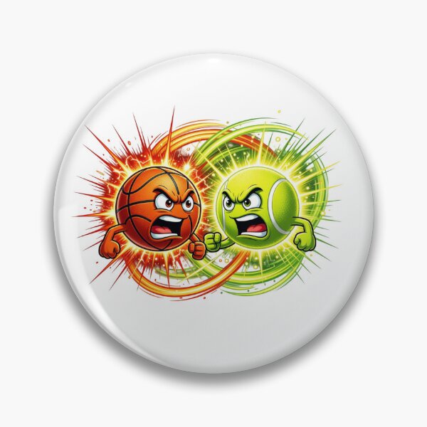 Item preview, Basketball Tennis Sports Rivalry designed and sold by Imaginarium of Chaos falcon88 .
