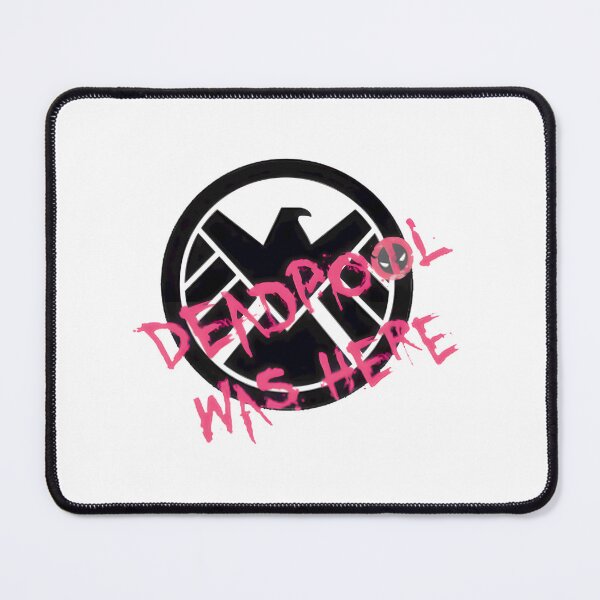 Item preview, Deadpool Was Here Shield ⭐⭐⭐⭐⭐ designed and sold by TheEdward.