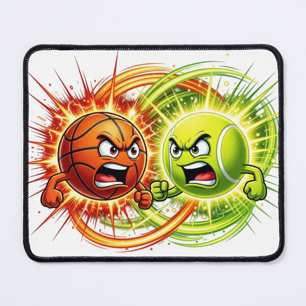 Item preview, Basketball Tennis Sports Rivalry designed and sold by Imaginarium of Chaos falcon88 .
