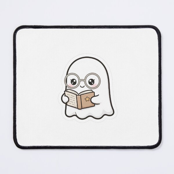 Item preview, Ghost Reading Book - Kawaii Spooky Book Lover designed and sold by FBA.