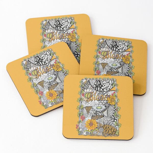 Item preview, Zentangle Bloom designed and sold by LorieFossaArt.